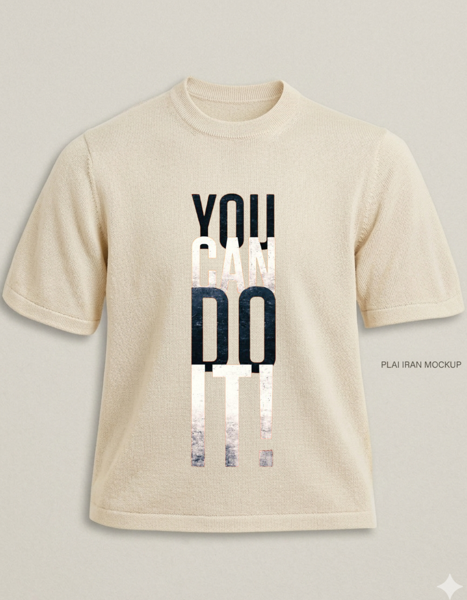 YOU CAN DO IT! Knit T-Shirt