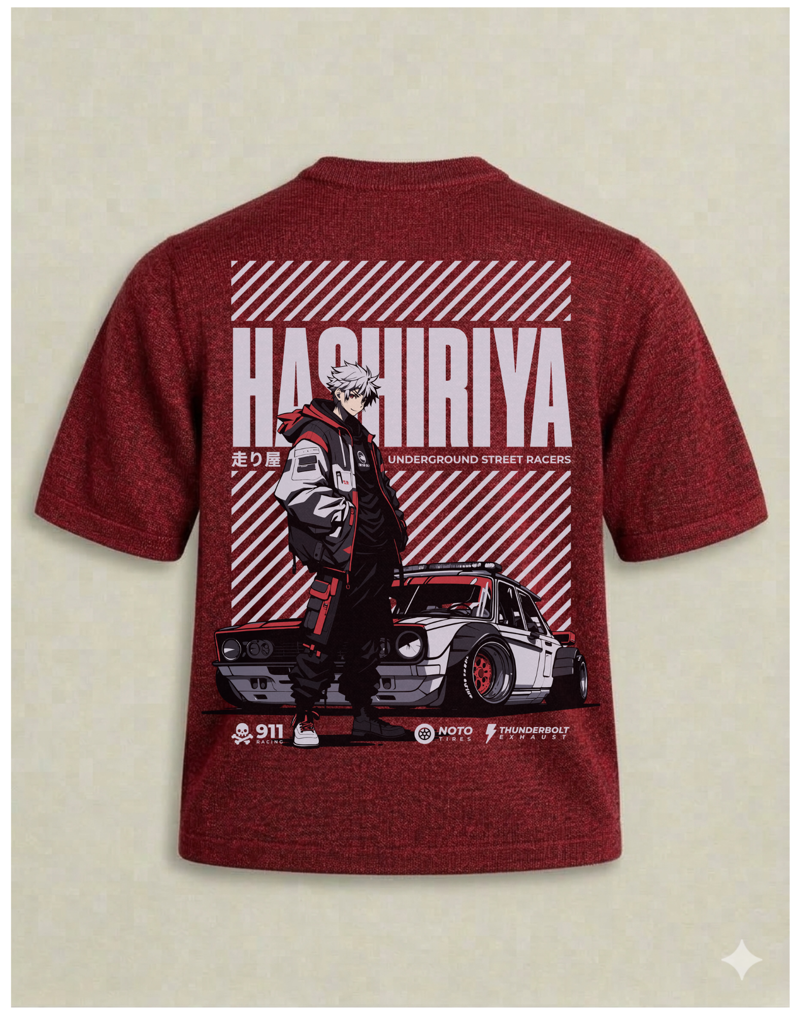 Anime Street Racer T-Shirt