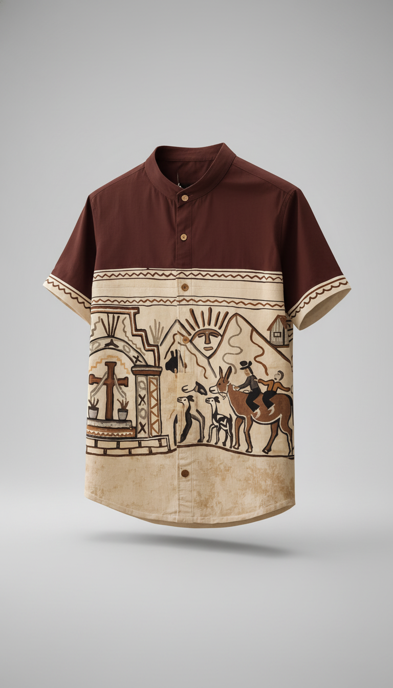 use the sane design on the tshirt the same pattern of the colour