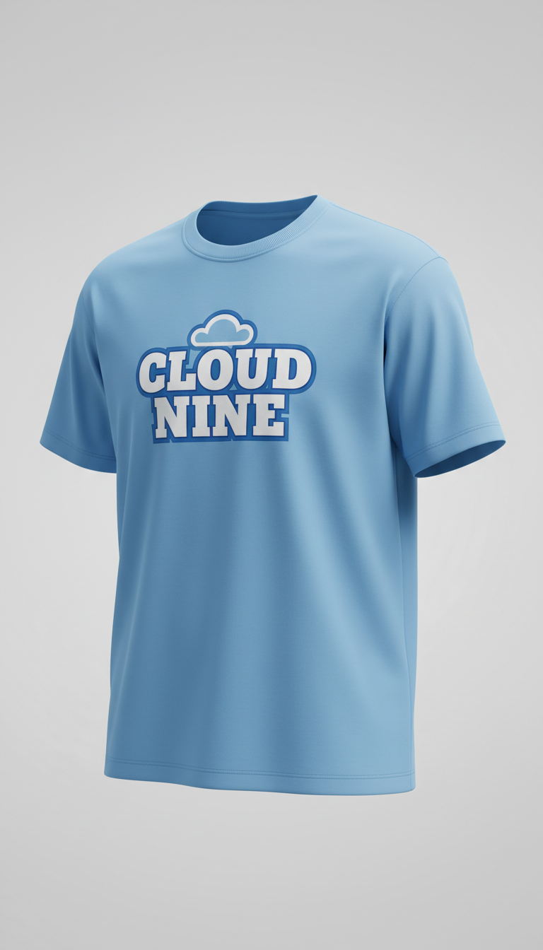 Can you add the image in my t shirt with full view i want sky blue color of the t shirt