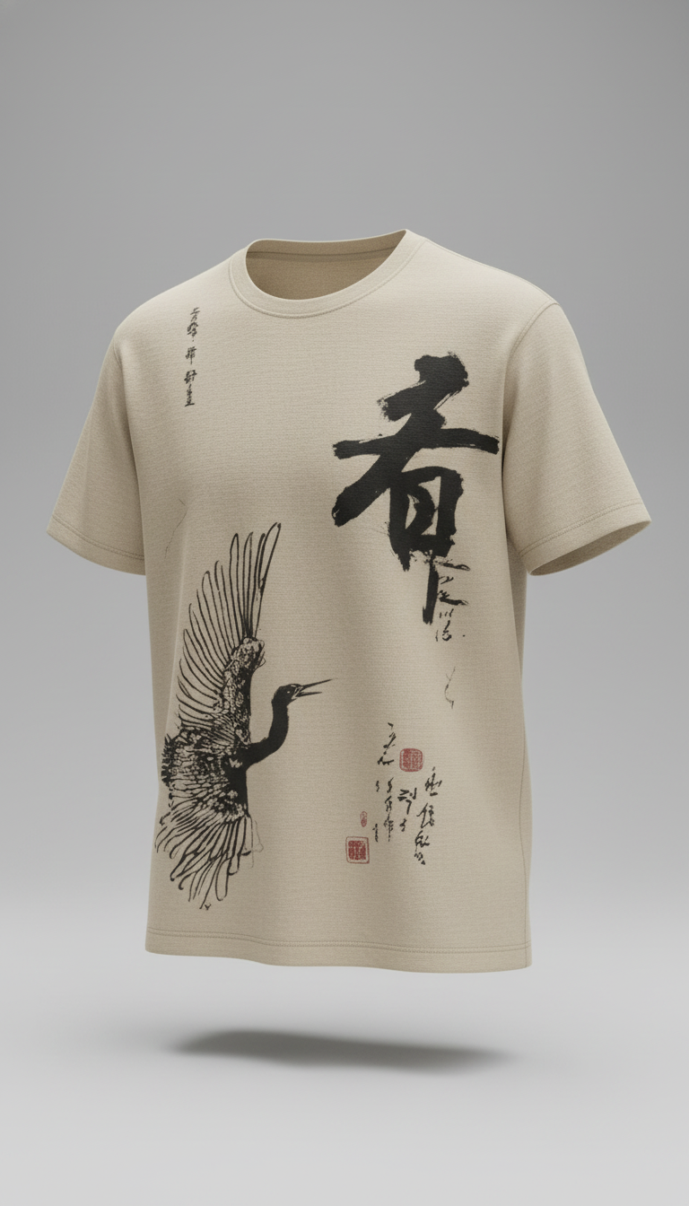 use the same design on the tshirt the same pattern of the colour but make only tshirt not shirt